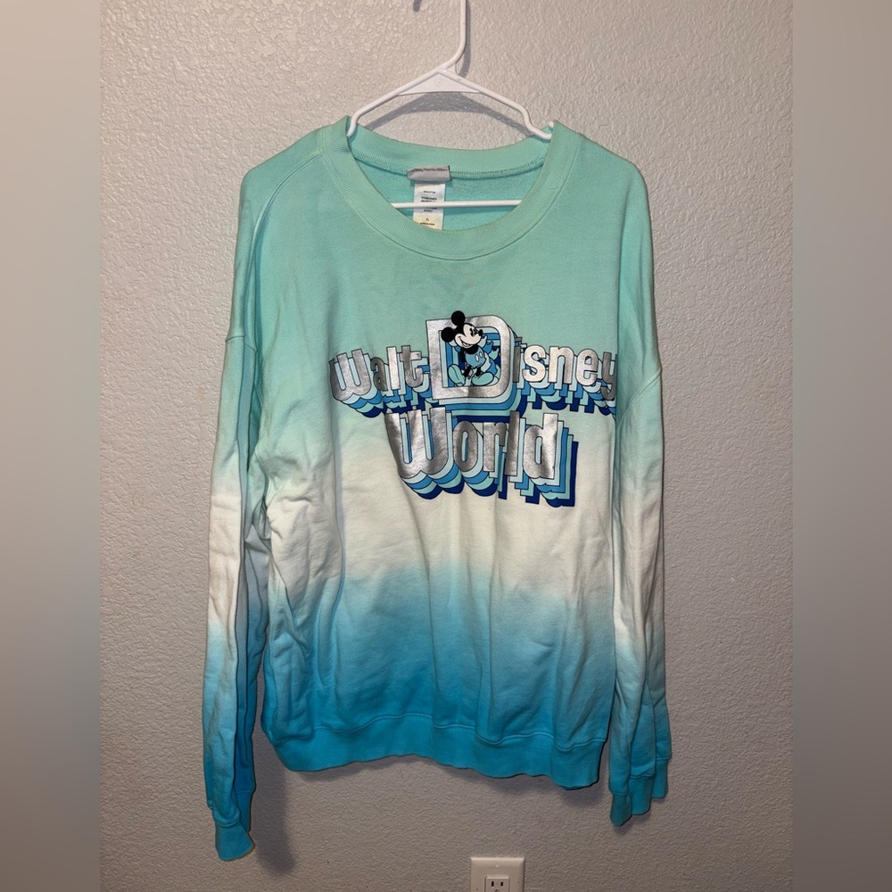 Disney Walt Disney World Mickey Mouse Ombre Pullover Sweatshirt